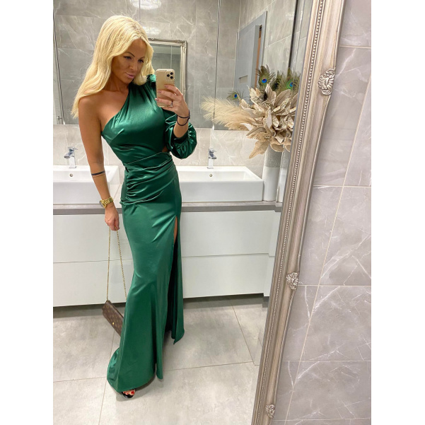 Luxusní šaty Luissa zelené