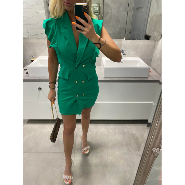Elastické šaty Kili zelená