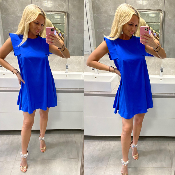 Modré šaty - Keisi