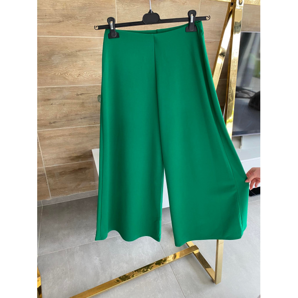 Široké kalhoty v různých barvách zelená