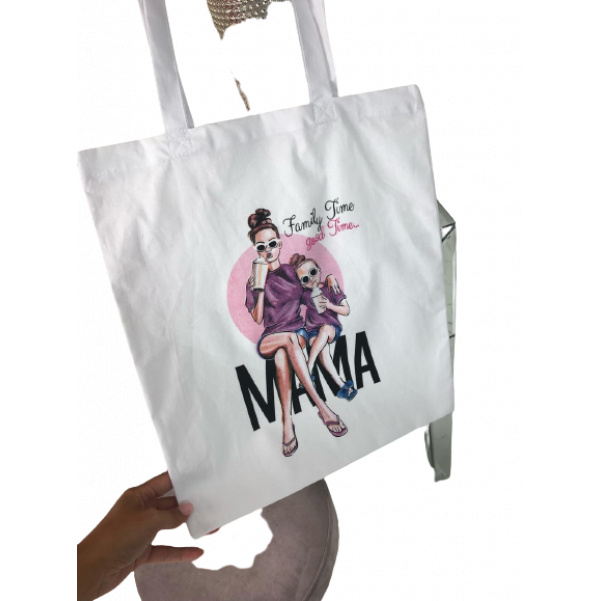 Plátěná taška - MAMA GIRL