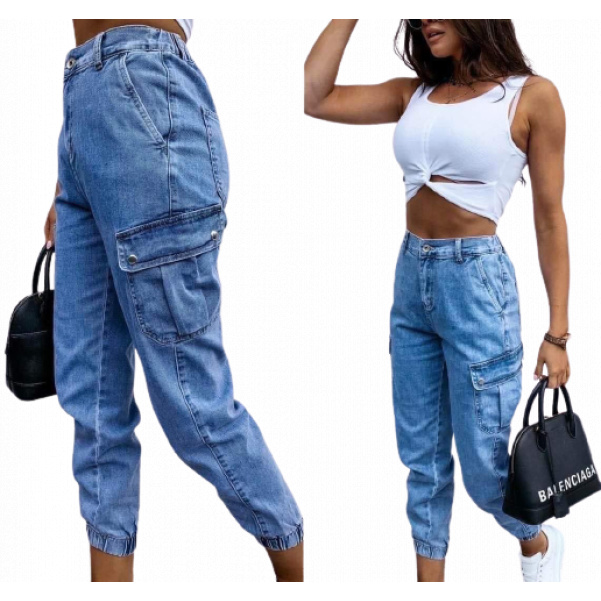 Perfektní  riflové kalhoty s kapsama - Jeans