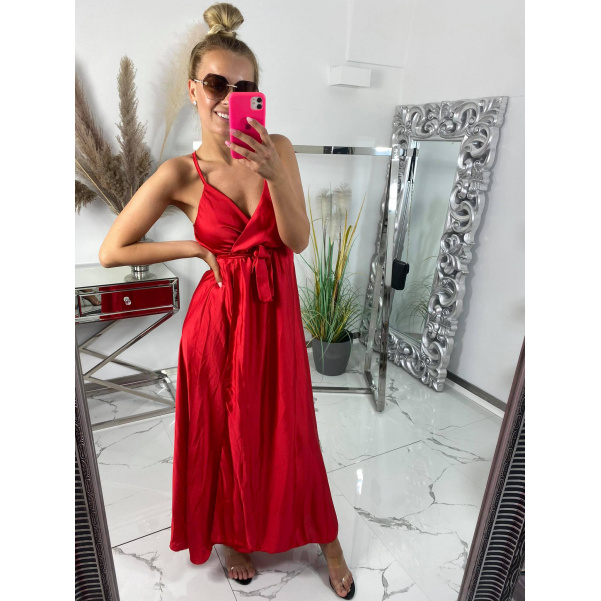 Luxusní šaty Ellie červené